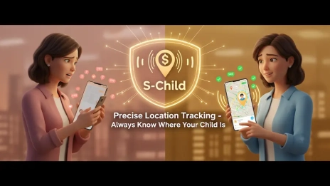 دریافت موقعیت مکانی فرزند و کنترل فرزند با برنامه S-Child