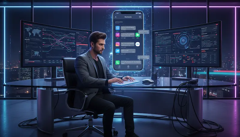 هک پیامک + روشهای انجام هک پیامک + 3 روش هک + 8 نکته پیشگیری🟢 2 نظارت قانونی بر پیامکهای گوشی فرزند با برنامه S-Child