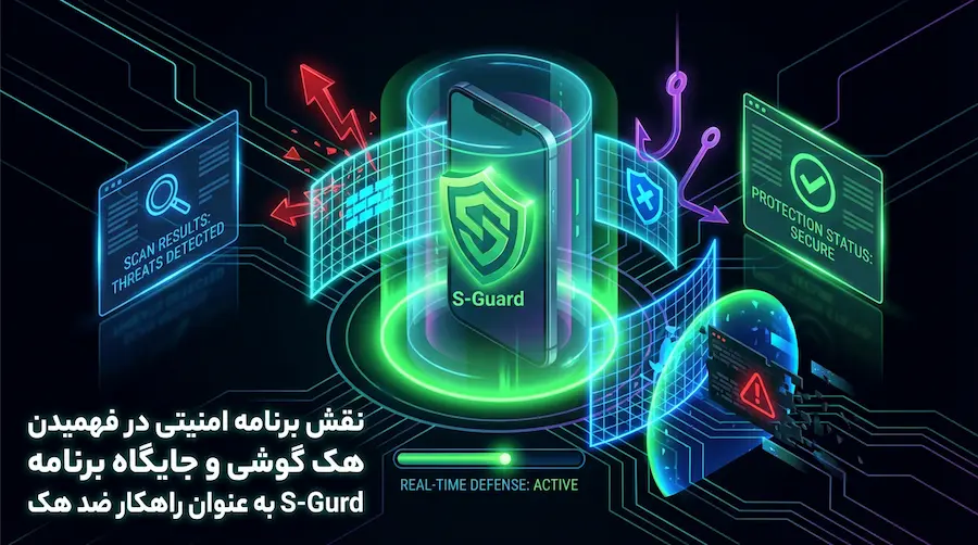 فهمیدن هک گوشی و جلوگیری از هک 5 برنامه ضد هک S-Gurd برای بررسی امنیت گوشی