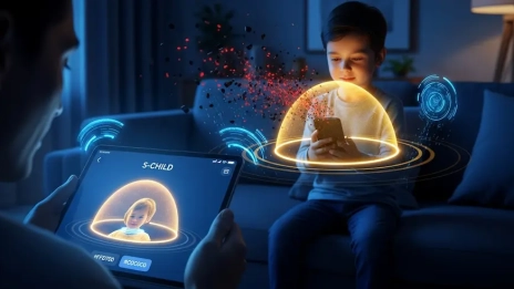 هک گوشی بدون دسترسی ۱۴۰۵⚠️ : جایگزین قانونی برنامه نظارت فرزند S-CHILD 1 هک گوشی