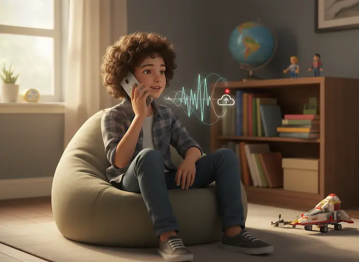 ضبط و ردیابی مکالمات : ابزار قدرتمند S-Child برای تشخیص تهدیدهای صوتی و حفاظت از فرزندان در برابر سواستفاده ها 3 ضبط مکالمات