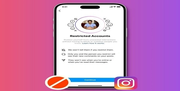 محدود کردن در اینستا