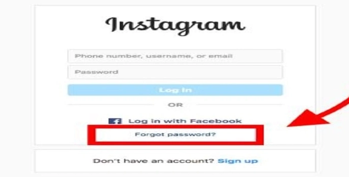 پیدا کردن رمز اینستاگرام