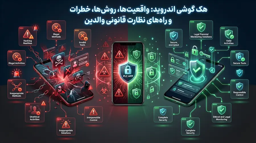 بررسی واقعیت‌های هک گوشی اندروید و معرفی راههای نظارت قانونی برای والدین