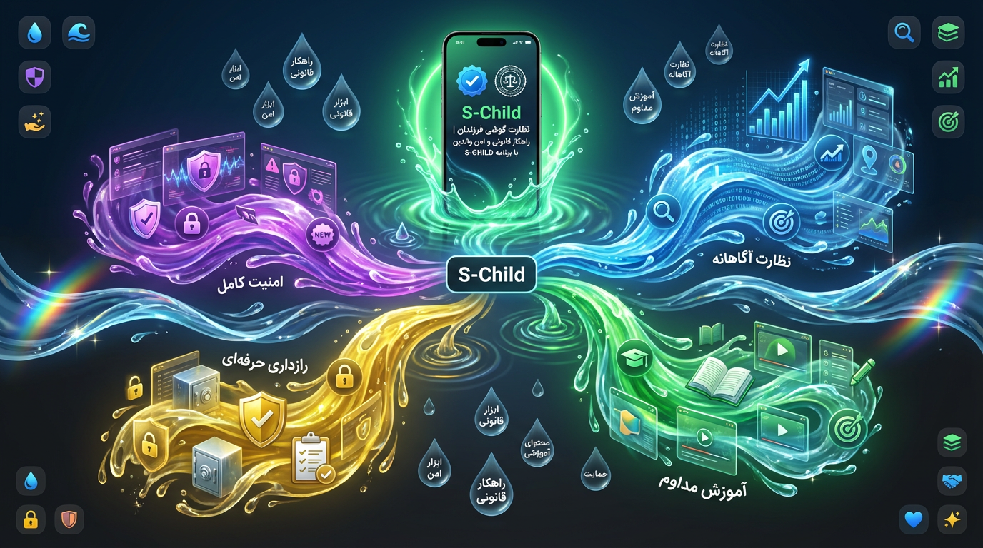 نظارت گوشی فرزندان و معرفی برنامه S-Child