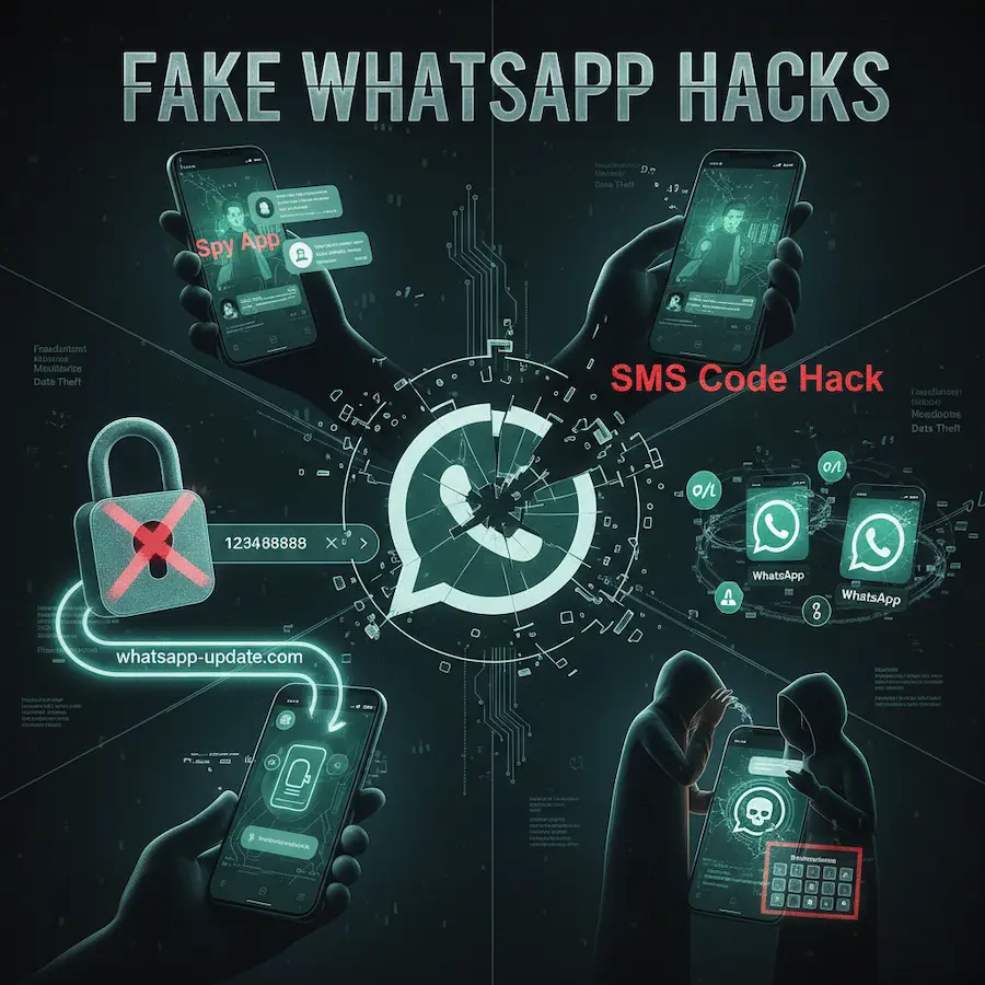  تفاوت هک واتساپ با نظارت قانونی و امن