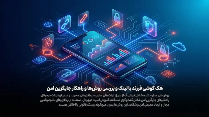 هک گوشی فرزند با لینک و بررسی روشها و راهکار جایگزین امن