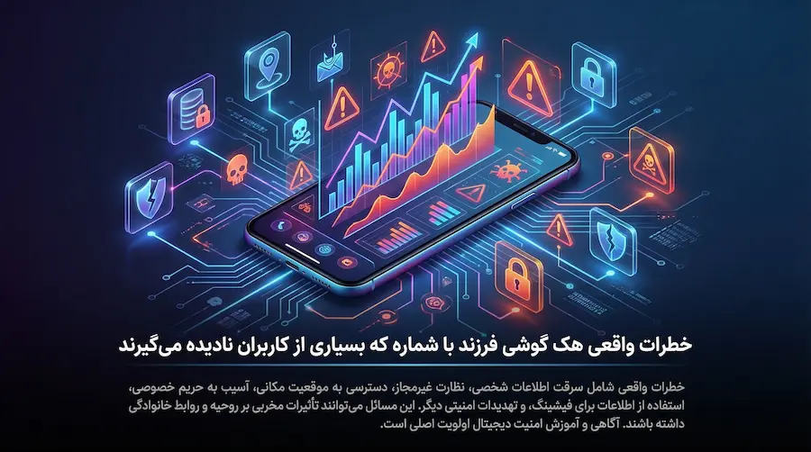 بهترین جایگزین هک گوشی فرزند با شماره راهکار واقعی برای نظارت بدون ریسک