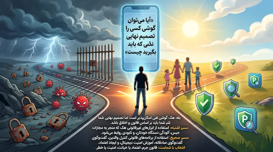 آیا میتوان گوشی کسی را هک کرد؟ و تصمیم نهایی که باید بگیرید چیست